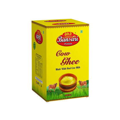 Gold Bansari Premium Pure Cow Ghee – 15 KG