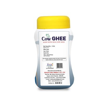 Devkunj Pure Cow Ghee -1 Ltr