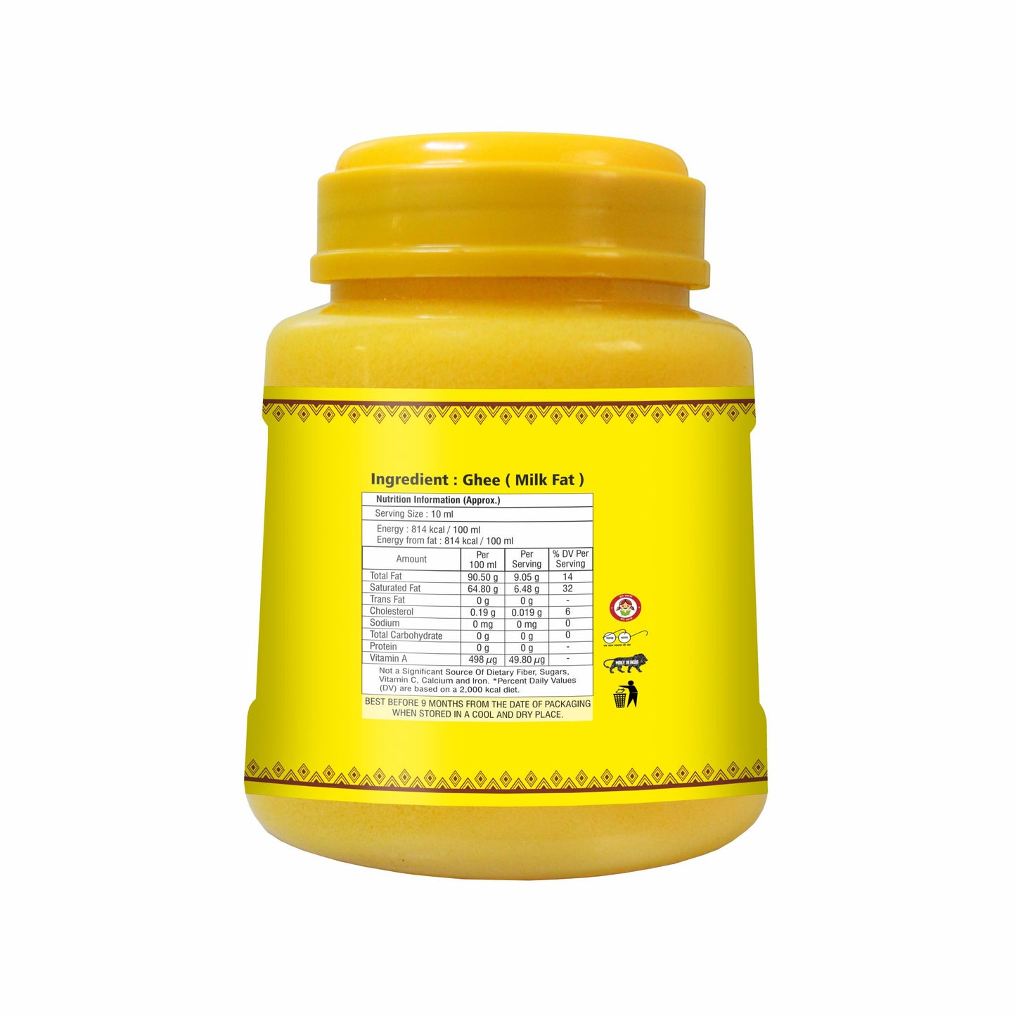 Gold Bansari Premium Cow Ghee –1 Ltr