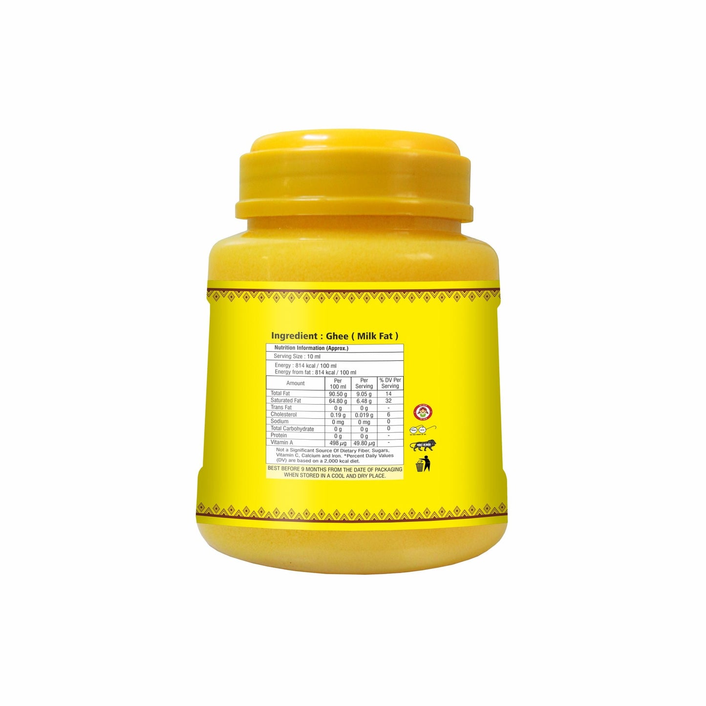 Gold Bansari Premium Pure Cow Ghee-100 ML